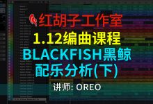 【编曲课程】1.12编曲课:Blackfish黑鲸配乐分析(下)-红胡子工作室--蓝雨电声--骁骋乐器专营店