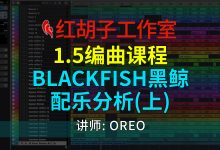 【编曲课程】1.5编曲课:Blackfish黑鲸配乐分析(上)-红胡子工作室--蓝雨电声--骁骋乐器专营店